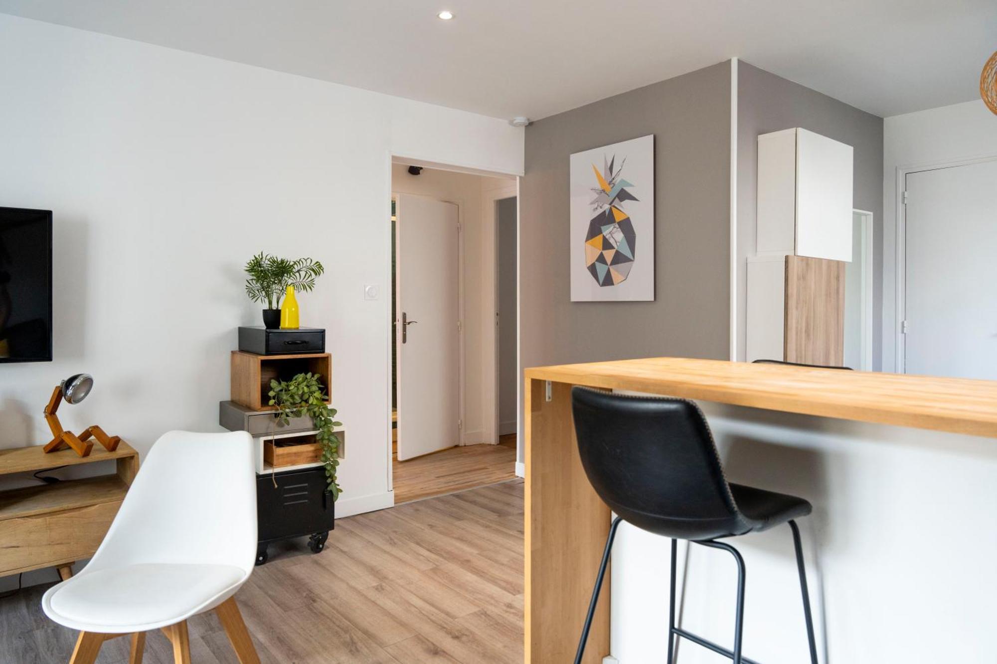 Charmant Appartement 4 Personnes En Centre-Ville ก็อง ภายนอก รูปภาพ